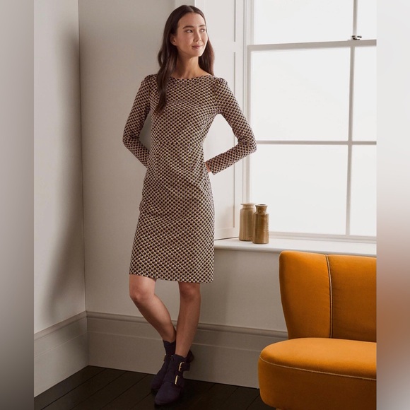 BODEN Kathleen Jersey Dress - Picture 2 of 14